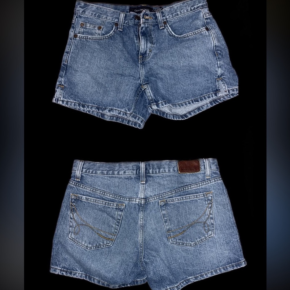 Classic Blue Denim Women's Shorts